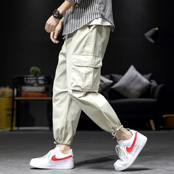 Plus Size M-5XL Men High Street Pant Many Pockets Casual Cargo Pants Joggers Modis Streetwear Trousers Harajuku Male 2019 Spring
Plus Size M-5XL Men High Street Pant Many Pockets Casual Cargo Pants Joggers Modis Streetwear Trousers Harajuku Male 2019 Spring