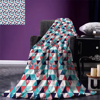 Flamingo Throw Blanket Horizontal Triangles Geometrical Frames with Exotic Beach Elements Mosaic Design Warm Microfiber
Flamingo Throw Blanket Horizontal Triangles Geometrical Frames with Exotic Beach Elements Mosaic Design Warm Microfiber