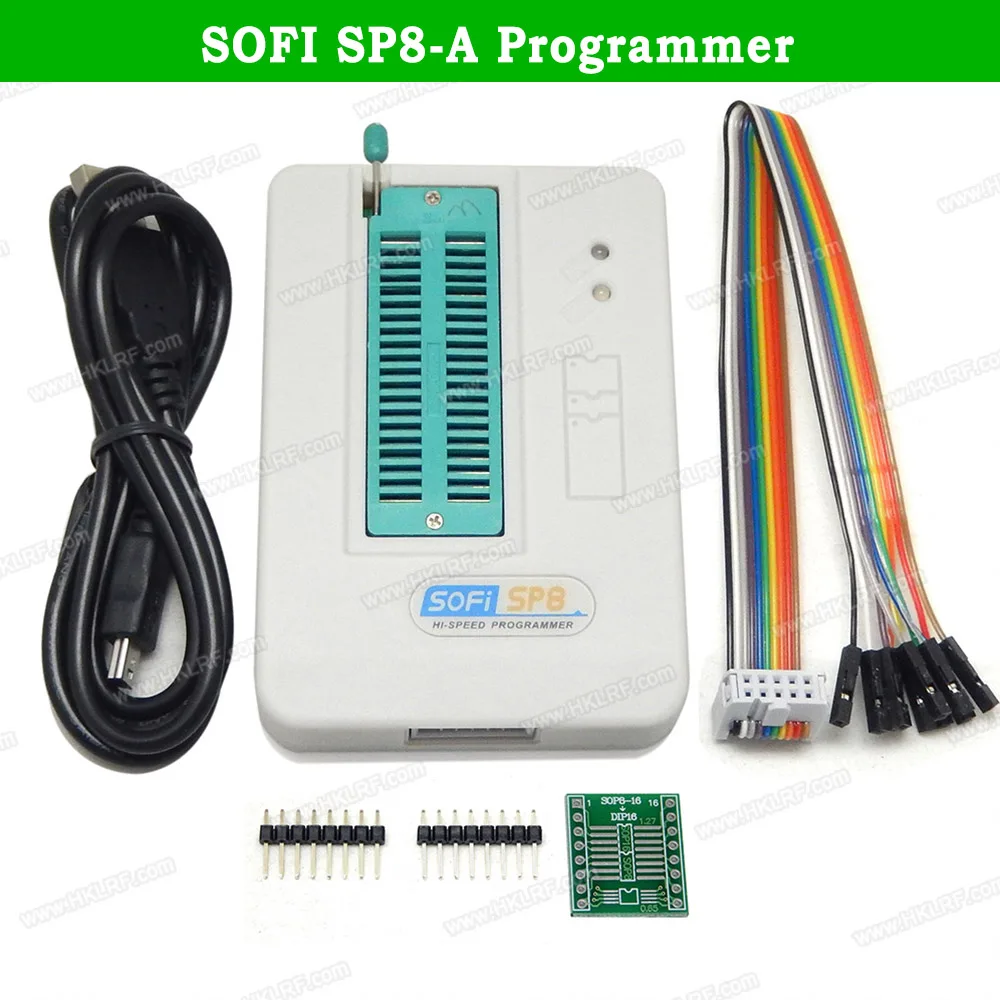 SP8-A SOFI High Speed USB programmer 25T80 24C 93C BR90 93/SPI BIOS) EEPOROM Flash Universal Programmer
SP8-A SOFI High Speed USB programmer 25T80 24C 93C BR90 93/SPI BIOS) EEPOROM Flash Universal Programmer