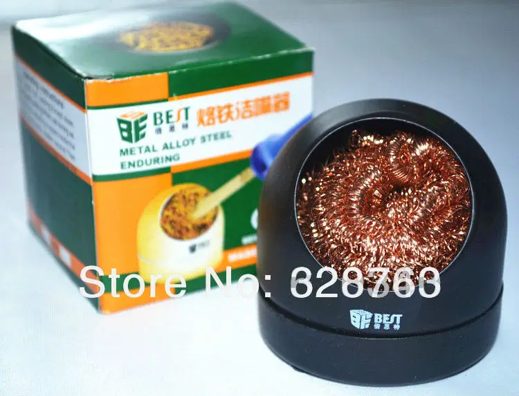 Best Soldering Iron Tip Cleaning Clean Ball Remover Wire Sponge can be used repeatedly
Best Soldering Iron Tip Cleaning Clean Ball Remover Wire Sponge can be used repeatedly