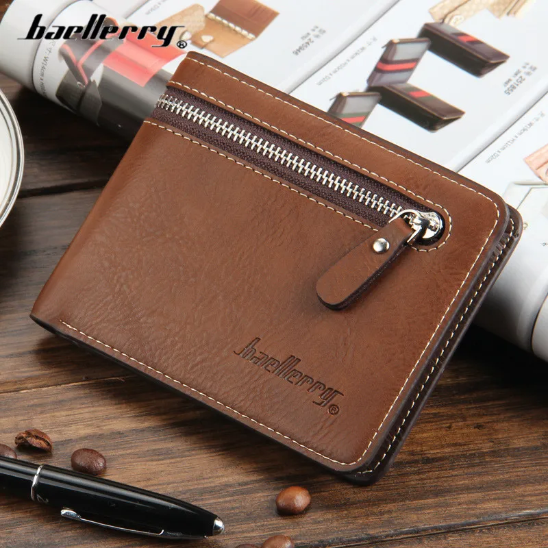 Vintage Brand Men Wallets Genuine Leather Short Cross Purse Zipper Male Coin Pocket Small Wallet with Card Holder
Vintage Brand Men Wallets Genuine Leather Short Cross Purse Zipper Male Coin Pocket Small Wallet with Card Holder
