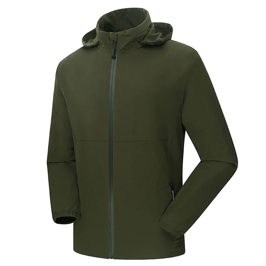 Men's Jacket Fashion Spring Autumn Male Hooded Coats Casual Windbreaker Breathable Jacket Men Branded Outerwears LA475
Men's Jacket Fashion Spring Autumn Male Hooded Coats Casual Windbreaker Breathable Jacket Men Branded Outerwears LA475