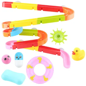s Shower Track Slide Water Toys Baby Bath Toy Baby Shower Dabbling Bathroom Assemble Toys Children Squeeze Duck Fake Swim Ring
s Shower Track Slide Water Toys Baby Bath Toy Baby Shower Dabbling Bathroom Assemble Toys Children Squeeze Duck Fake Swim Ring