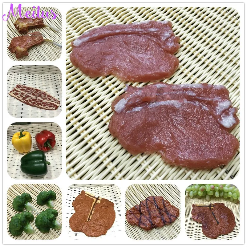 Искусственная искусственная имитация поддельного мяса модели продуктов питания