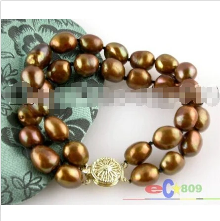 Free shipping >>>>>>P640 2ROW BAROQUE CHOCOLATE COFFEE FRESHWATER PEARL BRACELET BANGLE
Free shipping >>>>>>P640 2ROW BAROQUE CHOCOLATE COFFEE FRESHWATER PEARL BRACELET BANGLE