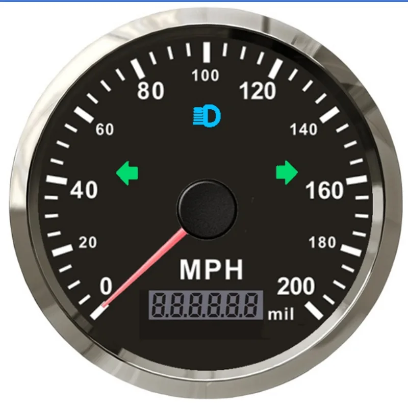 Waterproof 200MPH GPS Speedometer gauge Pointer display Odometer 85MM GPS speed odometer with Red and Yellow available Backlight
Waterproof 200MPH GPS Speedometer gauge Pointer display Odometer 85MM GPS speed odometer with Red and Yellow available Backlight