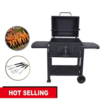 Charcoal Grill BBQ Outdoor Picnic Camping Patio Backyard Cooking Black Drawer Type with Wheel
Charcoal Grill BBQ Outdoor Picnic Camping Patio Backyard Cooking Black Drawer Type with Wheel