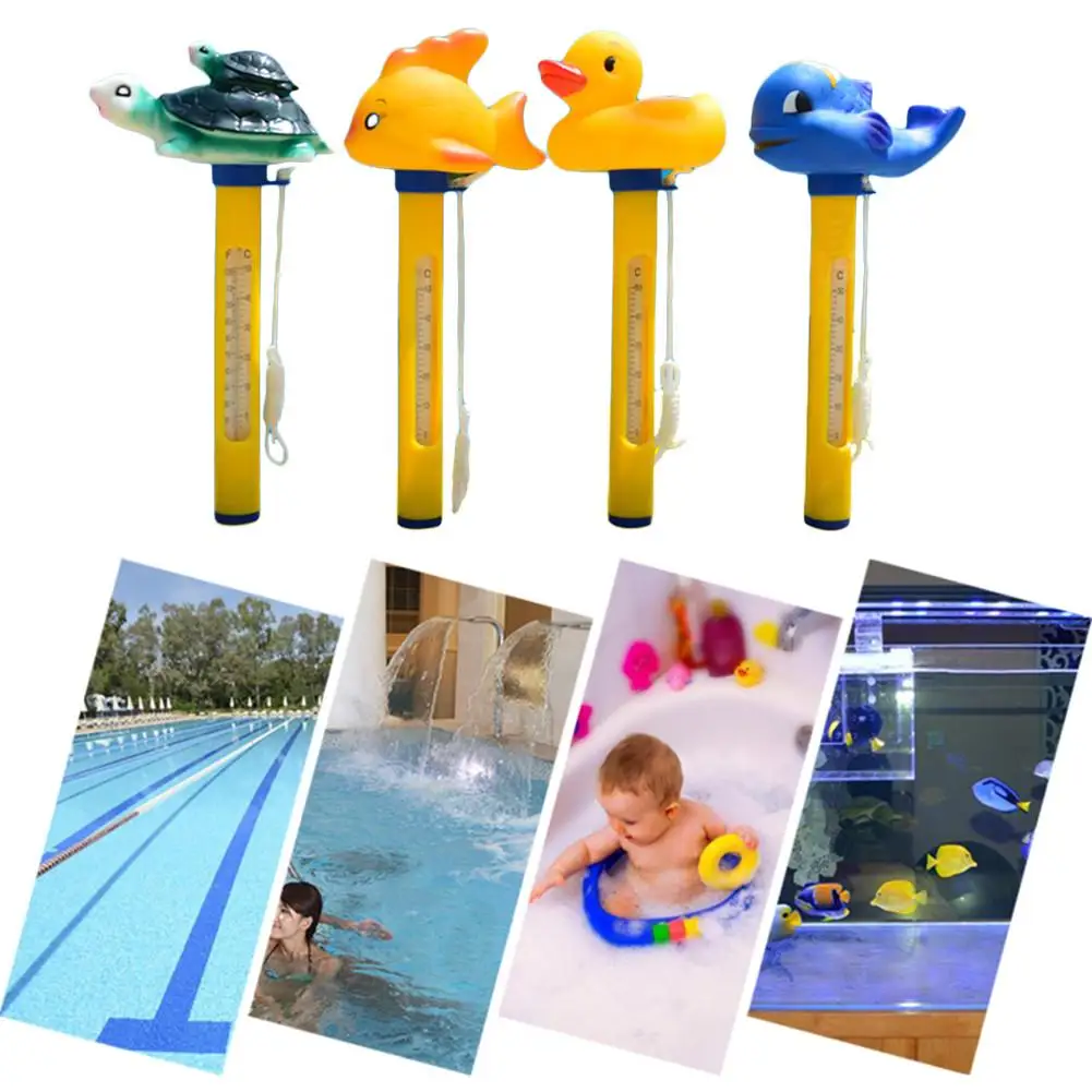 Cute Animal Floating Water Thermometer For All Outdoor & Indoor Swimming Pools Spas/Hot Tubs Kids Bath Thermometer
Cute Animal Floating Water Thermometer For All Outdoor & Indoor Swimming Pools Spas/Hot Tubs Kids Bath Thermometer