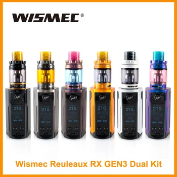 Clearance Original Wismec Reuleaux RX GEN3 Dual Kit With Gnome King Tank 5.8ml Output 230W Mod Box WM01 VS Wismec R80 Kit E-Cig
Clearance Original Wismec Reuleaux RX GEN3 Dual Kit With Gnome King Tank 5.8ml Output 230W Mod Box WM01 VS Wismec R80 Kit E-Cig