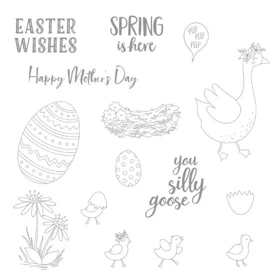 EASTER WISHES Transparent Clear Stamps and metal cutting die /Seal for DIY scrapbooking/photo album Decorative stamp sheets 
EASTER WISHES Transparent Clear Stamps and metal cutting die /Seal for DIY scrapbooking/photo album Decorative stamp sheets