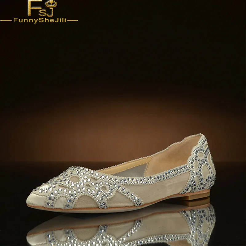 Champagne Pointy Toe Rhinestone Hotfix Bridal Flats Spring Summer Autumn Work Wedding Big day Shoes Woman 2019 US Size 16 FSJ
Champagne Pointy Toe Rhinestone Hotfix Bridal Flats Spring Summer Autumn Work Wedding Big day Shoes Woman 2019 US Size 16 FSJ
