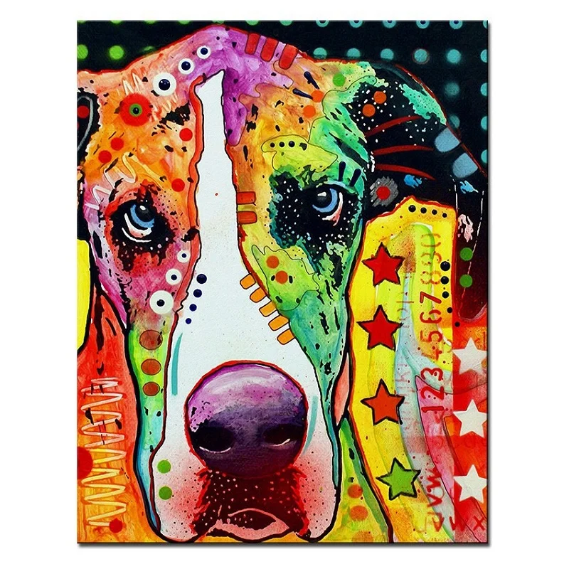 New 5D DIY Full Diamond Painting Cartoon Colorful Dog Mosaic Drill Round Diamond Embroidery Cross Stitch Home Decor Wall Arts
New 5D DIY Full Diamond Painting Cartoon Colorful Dog Mosaic Drill Round Diamond Embroidery Cross Stitch Home Decor Wall Arts