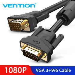 Vention 1080P VGA кабель штекер-папа VGA Цифровой видеокабель 8 м 5 м 3 м 3 м 2 м 1 м кабель для HDTV проектор монитор компьютера