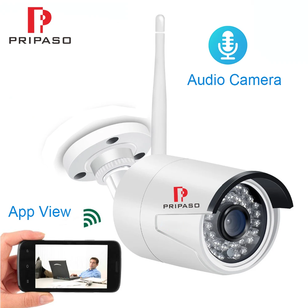 Pripaso Wifi Camera Outdoor Wireless Camera 1080P Wifi Surveillance Camera Night Vision Remote Monitoring CCTV Camera
Pripaso Wifi Camera Outdoor Wireless Camera 1080P Wifi Surveillance Camera Night Vision Remote Monitoring CCTV Camera