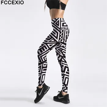 FCCEXIO 3D Printed Retro Cool Geometric Harajuku Gothic Sexy Plus Size High Waist Push up Fitness Workout Leggings Women Pants
FCCEXIO 3D Printed Retro Cool Geometric Harajuku Gothic Sexy Plus Size High Waist Push up Fitness Workout Leggings Women Pants