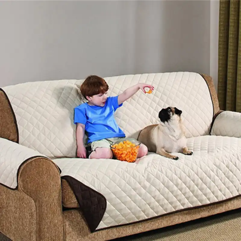 Hot Sofa Protective Cover For Kids Dog Cats Pet Reversible