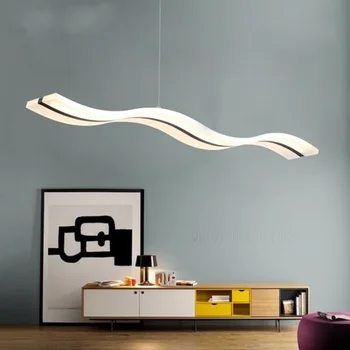 Nordic simple creative LED bar dining room dining-table restaurant acrylic pendant light
Nordic simple creative LED bar dining room dining-table restaurant acrylic pendant light
