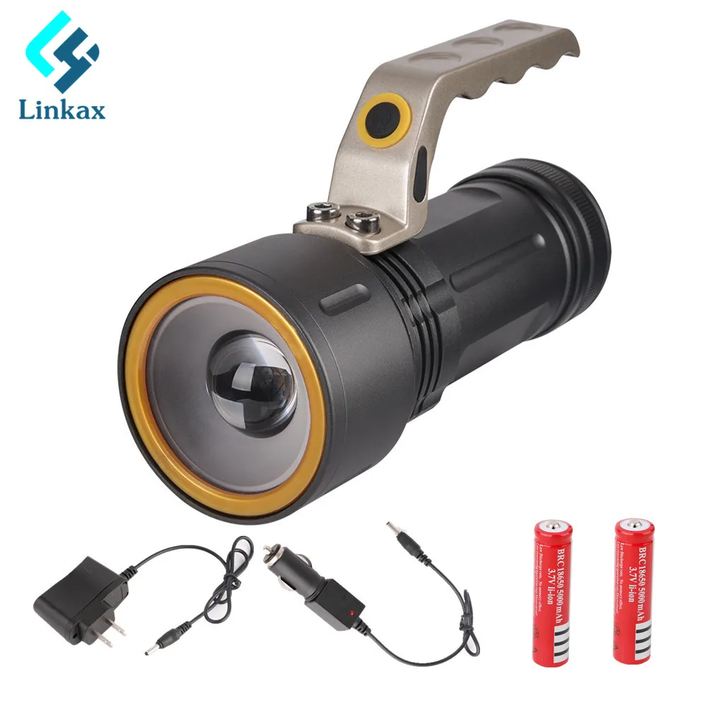 Powerful Aluminum XM-L T6 LED Flashlight Super LM Flashlight Torch For 2*18650 Battery Handed Lantern Lamp Light Free Shipping
Powerful Aluminum XM-L T6 LED Flashlight Super LM Flashlight Torch For 2*18650 Battery Handed Lantern Lamp Light Free Shipping