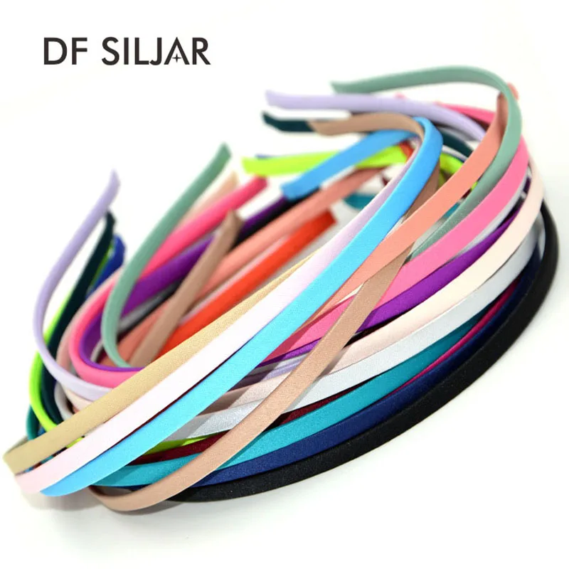 Girls 5mm Head Hoop Hair Clasp For Women Colored Satin Covered Metal Hairbands Ribbon Covered HeadBand Hair Accessories
Girls 5mm Head Hoop Hair Clasp For Women Colored Satin Covered Metal Hairbands Ribbon Covered HeadBand Hair Accessories