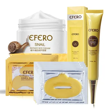 EFERO 12pcs/Set Lifting Eye Cream Deep Repair Snail Essence Face Serum Gold Collagen Eye Mask Lip Care Gel Pad
EFERO 12pcs/Set Lifting Eye Cream Deep Repair Snail Essence Face Serum Gold Collagen Eye Mask Lip Care Gel Pad