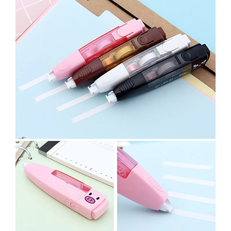 Cute Pig Cat brown Bear Cartoon 5mm * 6m Correction Tape School Office Supplies Children Student Stationery
Cute Pig Cat brown Bear Cartoon 5mm * 6m Correction Tape School Office Supplies Children Student Stationery