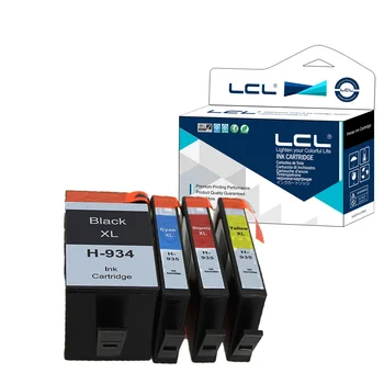LCL 934XL 935XL 934 XL 935 XL (4-Pack) Ink Cartridge Compatible for HP Officejet Pro 6830 6230 6815 6835 6812 6820 6220 Printers
LCL 934XL 935XL 934 XL 935 XL (4-Pack) Ink Cartridge Compatible for HP Officejet Pro 6830 6230 6815 6835 6812 6820 6220 Printers