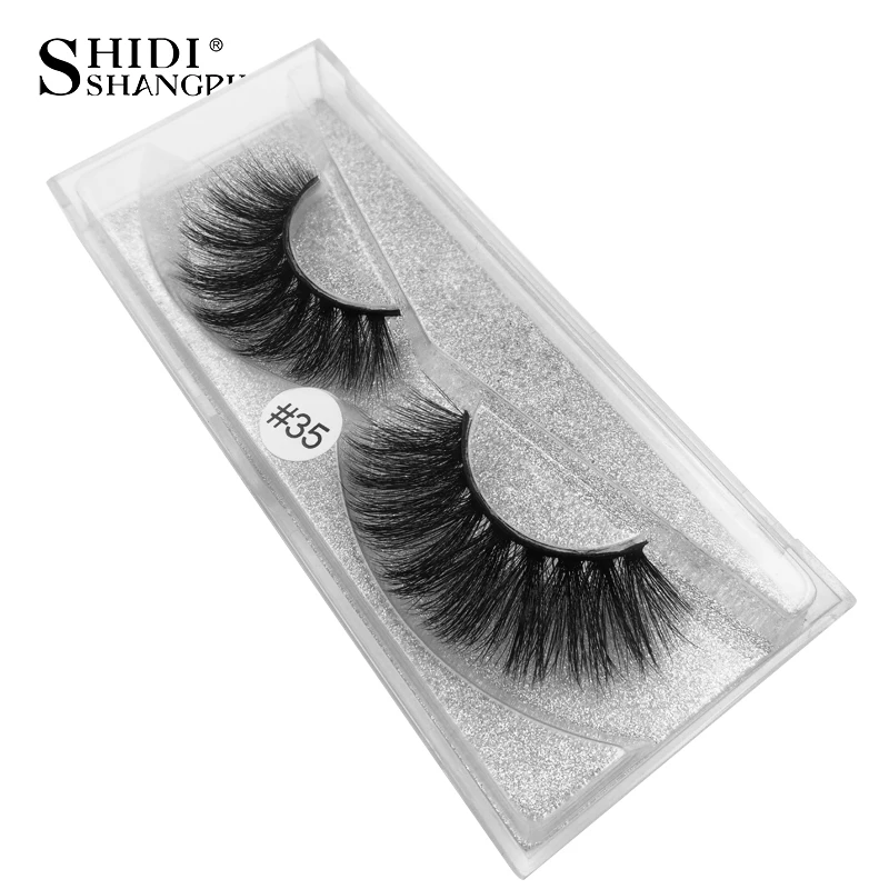 SHIDISHANGPIN 1 pair eyelashes natural long false eyelashes mink eyelashes 3d mink hair lashes 3d eyelashes hand made lashes 35S
SHIDISHANGPIN 1 pair eyelashes natural long false eyelashes mink eyelashes 3d mink hair lashes 3d eyelashes hand made lashes 35S