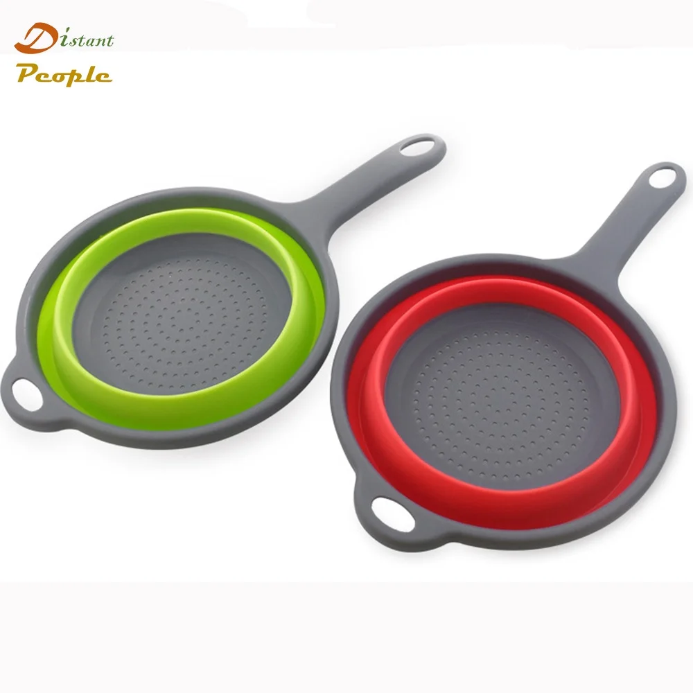Silicone Foldable Colander 2 Colors Creative Retractable Fruit Vegetable Washing Basket With Long Handle Kitchen Storage Gadgets
Silicone Foldable Colander 2 Colors Creative Retractable Fruit Vegetable Washing Basket With Long Handle Kitchen Storage Gadgets