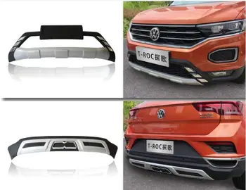 ABS CHROME PAINT CAR FRONT+REAR BUMPERS PROTECTOR GUARD SKID PLATE FOR Vw Volkswagen T-ROC 2018 2019 2020
ABS CHROME PAINT CAR FRONT+REAR BUMPERS PROTECTOR GUARD SKID PLATE FOR Vw Volkswagen T-ROC 2018 2019 2020