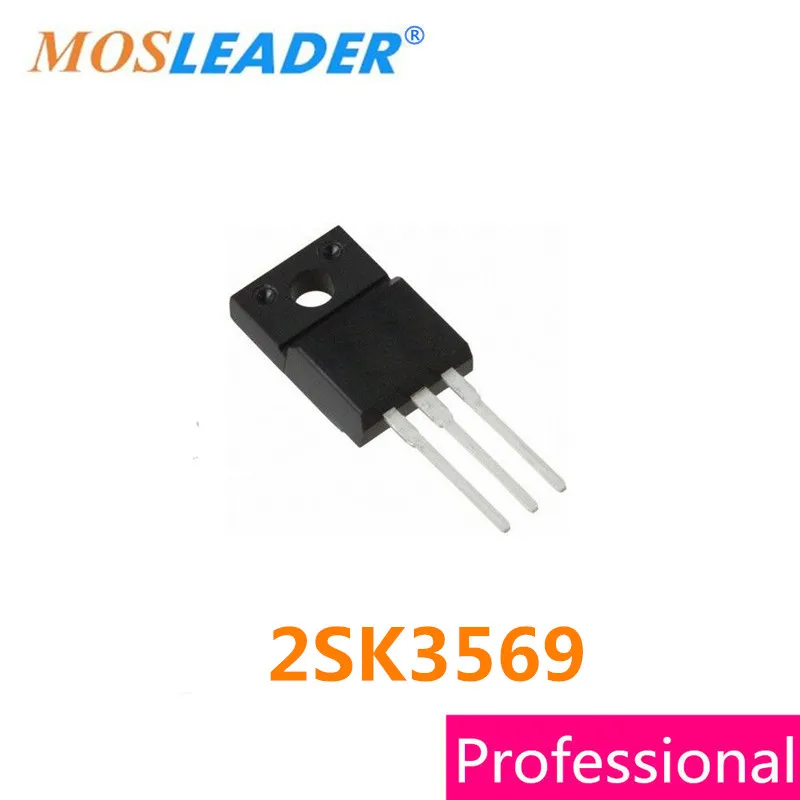 Mosleader 2SK3569 TO220F 100PCS Low current 7A High current 10A Made in China High quality
Mosleader 2SK3569 TO220F 100PCS Low current 7A High current 10A Made in China High quality
