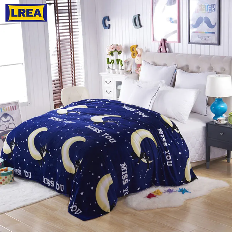 Brand Cheap 150x200cm Bright stars bedspread blanket High Density Super Soft Flannel Blanket to on for the sofa/Bed/Car
Brand Cheap 150x200cm Bright stars bedspread blanket High Density Super Soft Flannel Blanket to on for the sofa/Bed/Car