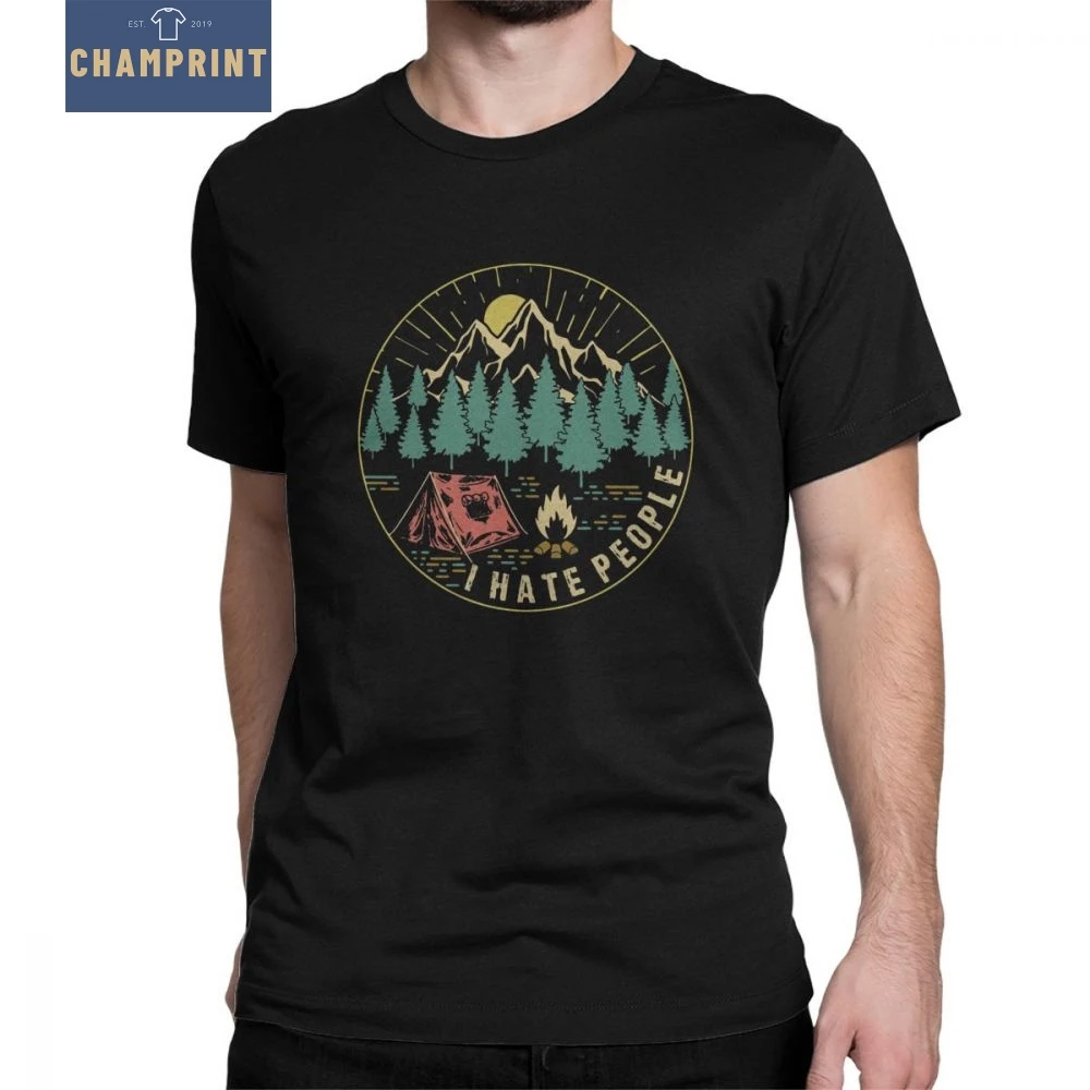 Men's Camping Hiking I Hate People T-Shirt Humor Autism Campfire Novelty O Neck Short Sleeve Clothes Cotton Tees Summer T Shirt
Men's Camping Hiking I Hate People T-Shirt Humor Autism Campfire Novelty O Neck Short Sleeve Clothes Cotton Tees Summer T Shirt