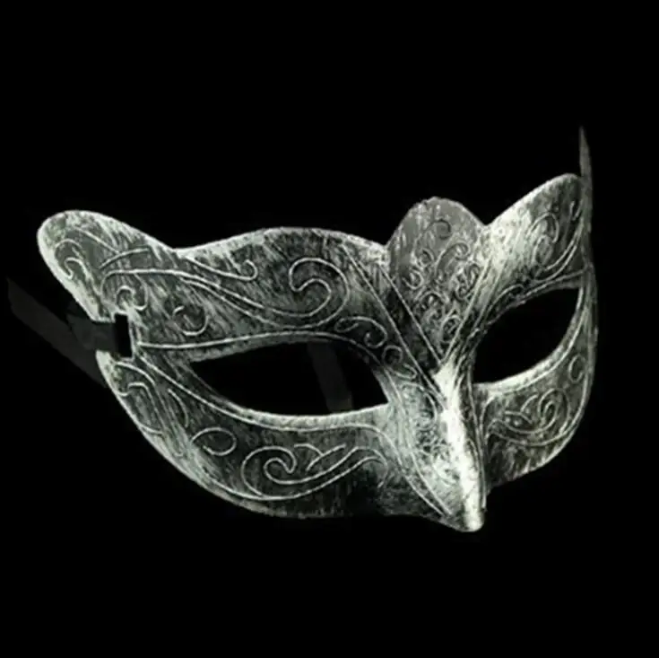 

YOFAY Party Masks Venice Cut Carving Retro Rome Men's Mask Masquerade Halloween Venetian Costumes Carnival Mask For Ball Mask