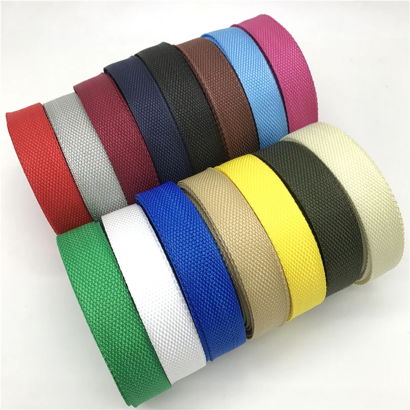 5yards 1" (25mm) Nylon Webbing Polypropylene PP Webbing Ribbon Band Strap Dog Collar Harness Outdoor Backpack Bag Parts
5yards 1" (25mm) Nylon Webbing Polypropylene PP Webbing Ribbon Band Strap Dog Collar Harness Outdoor Backpack Bag Parts