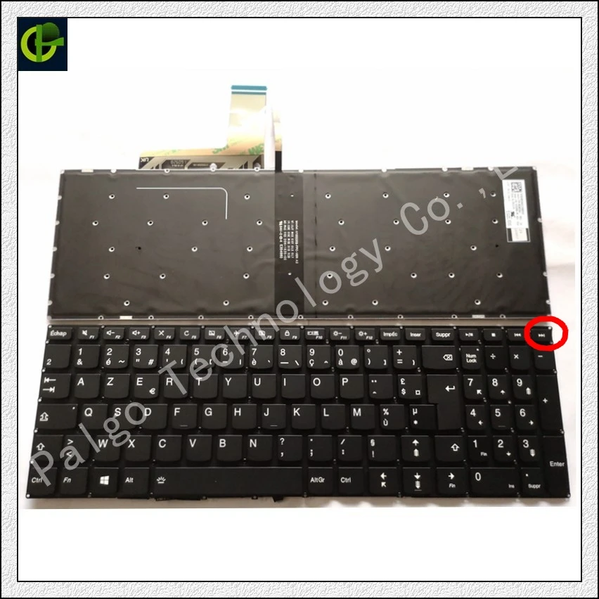 French Backlit Azerty keyboard for Lenovo 310-15 310 15 310-15ABR 310-15IAP 310-15ISK 310-15IKB 510 15 510-15ISK 510-15IKB FR
French Backlit Azerty keyboard for Lenovo 310-15 310 15 310-15ABR 310-15IAP 310-15ISK 310-15IKB 510 15 510-15ISK 510-15IKB FR