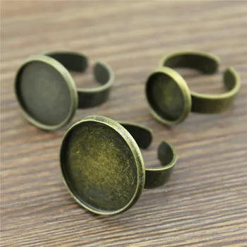10pcs Fit 12/16/20mm Glass Cabochon Antique Bronze Color Copper Material Adjustable Ring Settings Base
10pcs Fit 12/16/20mm Glass Cabochon Antique Bronze Color Copper Material Adjustable Ring Settings Base