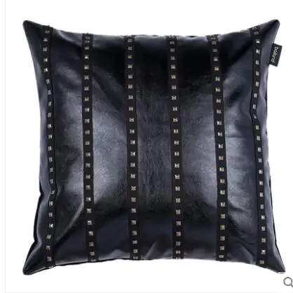 Leather rivet hug pillowcase Light luxury living room sofa pillowcase Modern model cushion cover
Leather rivet hug pillowcase Light luxury living room sofa pillowcase Modern model cushion cover