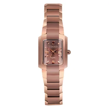 Fashion Ti\me100 Simple Elegance Ladies Tungsten Steel Strap Couples Quartz Waterproof Wrist Watches For Women's #W50109L.03A
Fashion Ti\me100 Simple Elegance Ladies Tungsten Steel Strap Couples Quartz Waterproof Wrist Watches For Women's #W50109L.03A