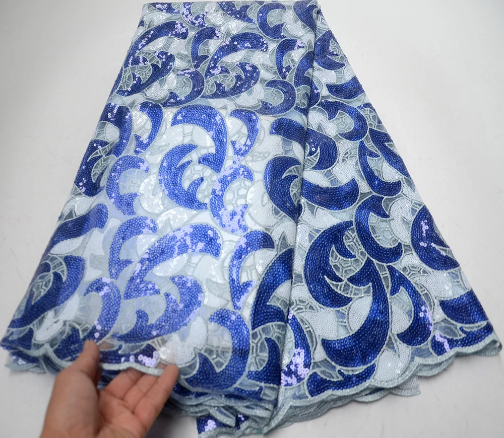 Free Shipping White+Blue 2019 High quality Guipure Lace Fabric With sequins embroidery tulle lace fabric for women dress
Free Shipping White+Blue 2019 High quality Guipure Lace Fabric With sequins embroidery tulle lace fabric for women dress