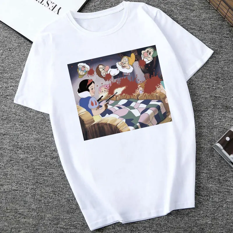 Women Clothes 2019 Summer White Tshirt Harajuku Spoof Princess Aesthetic Funny T Shirts Women Leisure Fashion Female T-shirt Top
Women Clothes 2019 Summer White Tshirt Harajuku Spoof Princess Aesthetic Funny T Shirts Women Leisure Fashion Female T-shirt Top