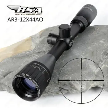Tactical BSA Essential AR 3-12X44 AO Air Gun Mil-dot Rifle Scopes Hunting Shooting Riflescopes with Lens Cover
Tactical BSA Essential AR 3-12X44 AO Air Gun Mil-dot Rifle Scopes Hunting Shooting Riflescopes with Lens Cover
