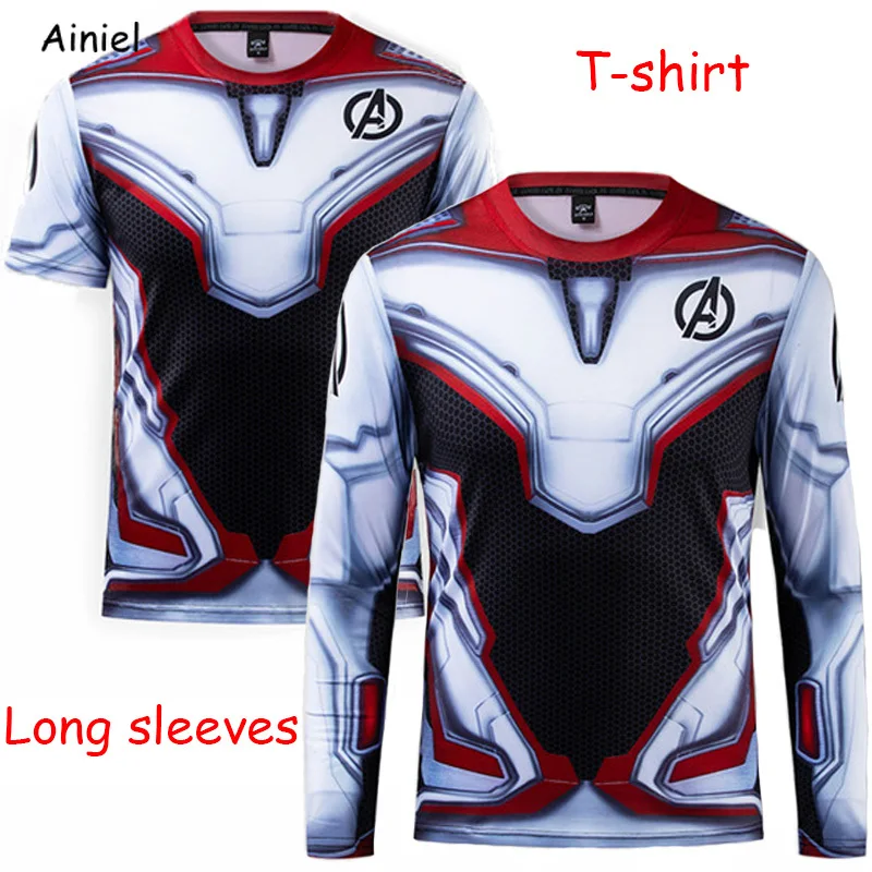 Avengers 4 Endgame Quantum Realm 3D Printed T Shirts Long Sleeves Superhero Iron Spider Man Cosplay Costume Tops for Men Women
Avengers 4 Endgame Quantum Realm 3D Printed T Shirts Long Sleeves Superhero Iron Spider Man Cosplay Costume Tops for Men Women