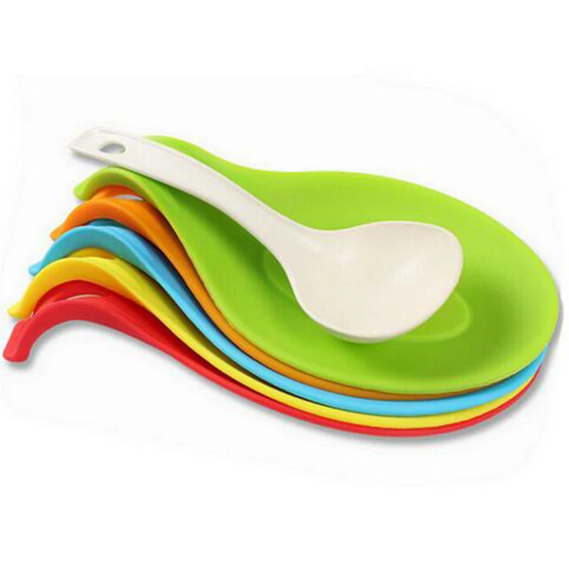 MOKILY Food Grade Silicone Kitchen Tool Spoon Rest Utensil Spatula Holder Heat Resistant Kitchen Cooking Tools
MOKILY Food Grade Silicone Kitchen Tool Spoon Rest Utensil Spatula Holder Heat Resistant Kitchen Cooking Tools