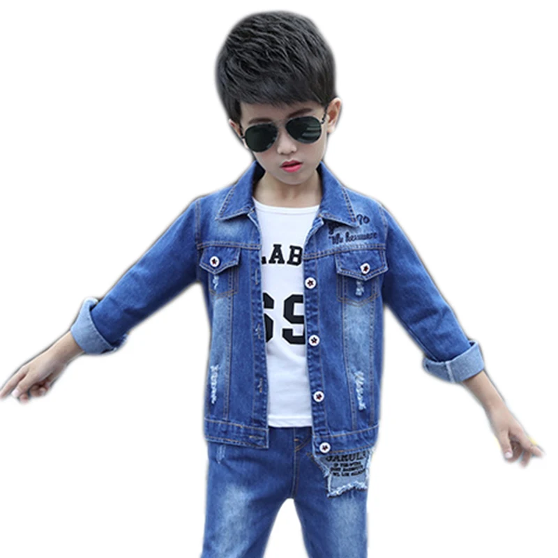 Children denim clothing set unisex boys girls jeans suit autumn winter jacket + jeans 2pcs for teenage 4 6 8 10 12 14 Years
Children denim clothing set unisex boys girls jeans suit autumn winter jacket + jeans 2pcs for teenage 4 6 8 10 12 14 Years