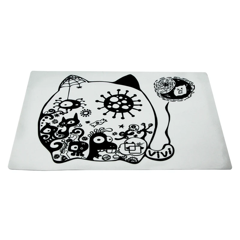 Cat Feeding Cute Mat Useful Pet Supplies Puppy Dog Cat Beds Cushion Bed Feeding Water Food Bowl Plate Silicone Tablecloth
Cat Feeding Cute Mat Useful Pet Supplies Puppy Dog Cat Beds Cushion Bed Feeding Water Food Bowl Plate Silicone Tablecloth