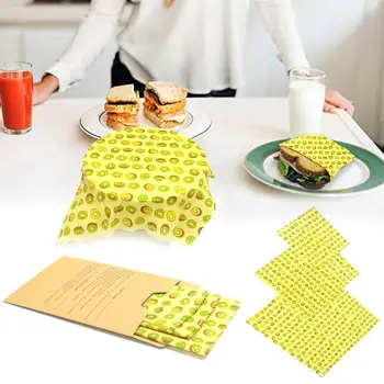 3PCS Beeswax Food Wrap Eco Friendly Reusable Food Wrap Sustainable Washable Organic Perfect For Storage Beeswax Food Wrap
3PCS Beeswax Food Wrap Eco Friendly Reusable Food Wrap Sustainable Washable Organic Perfect For Storage Beeswax Food Wrap