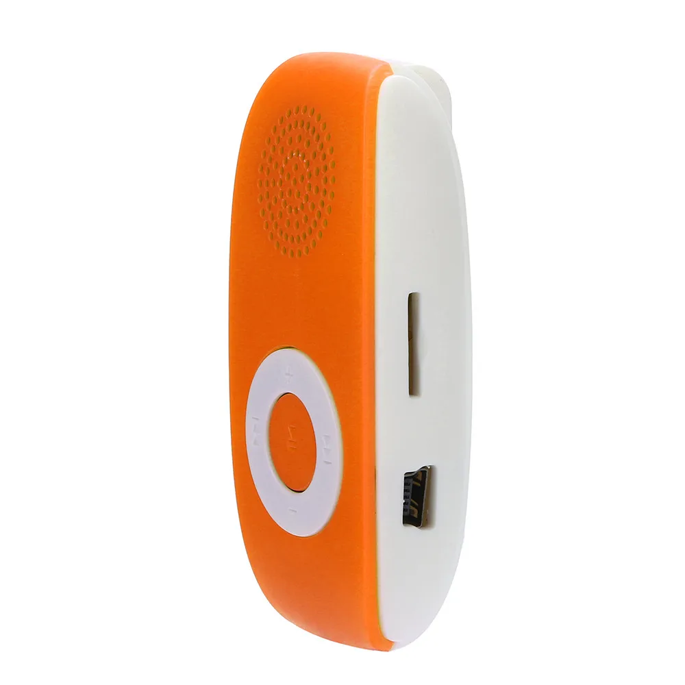 Mini Clip USB MP3 Player Support SD TF Card 32GB Portable Sport Music Media Built-in Speaker Player
Mini Clip USB MP3 Player Support SD TF Card 32GB Portable Sport Music Media Built-in Speaker Player