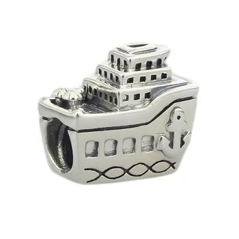 Beads Hunter 925 Sterling Silver All Aboard Cruise Ship Charm Bead Fit European Bracelet Jewelry
Beads Hunter 925 Sterling Silver All Aboard Cruise Ship Charm Bead Fit European Bracelet Jewelry