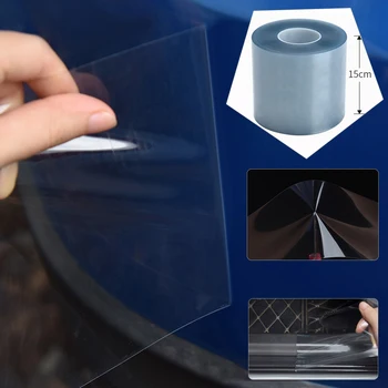 15cm x 1/2/5M Rhino Skin Sticker Protection Film Vinyl Clear High Strength Anti Scratch Transparent Sticker For Car Bumper Hood
15cm x 1/2/5M Rhino Skin Sticker Protection Film Vinyl Clear High Strength Anti Scratch Transparent Sticker For Car Bumper Hood
