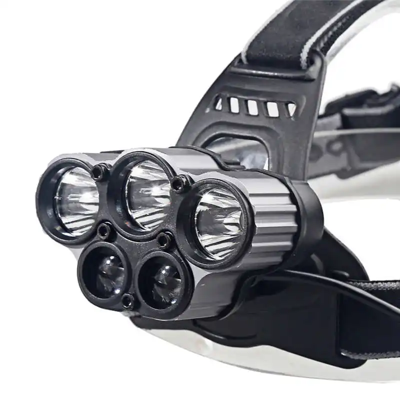 30000LM 6 Modes 5x XM-L T6 LED Rechargeable 18650 Head Light Torch powerful led flashlight rechargeable #4A27
30000LM 6 Modes 5x XM-L T6 LED Rechargeable 18650 Head Light Torch powerful led flashlight rechargeable #4A27